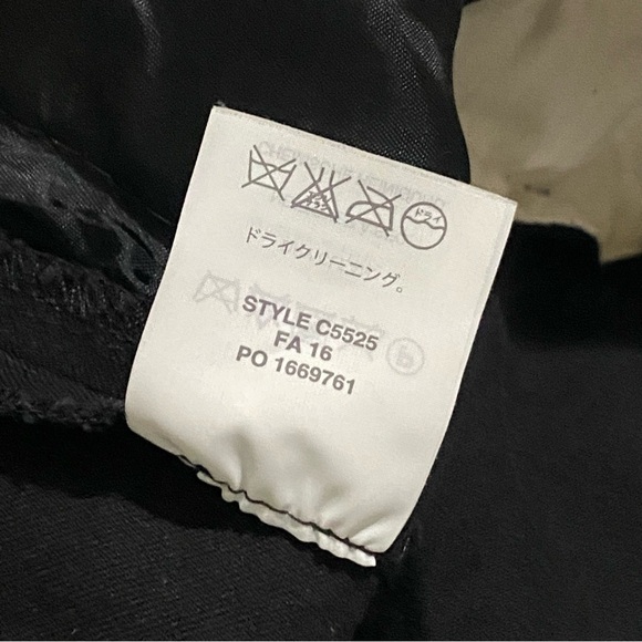 J Crew stretch cotton women’s black pants size 12 - Picture 7 of 8